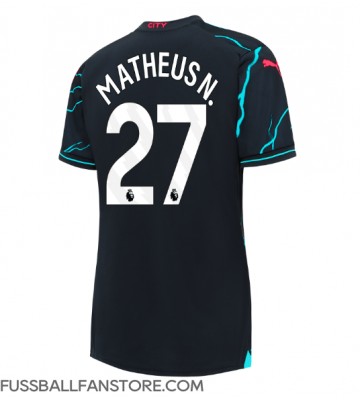 Manchester City Matheus Nunes #27 Replik 3rd trikot Damen 2023-24 Kurzarm